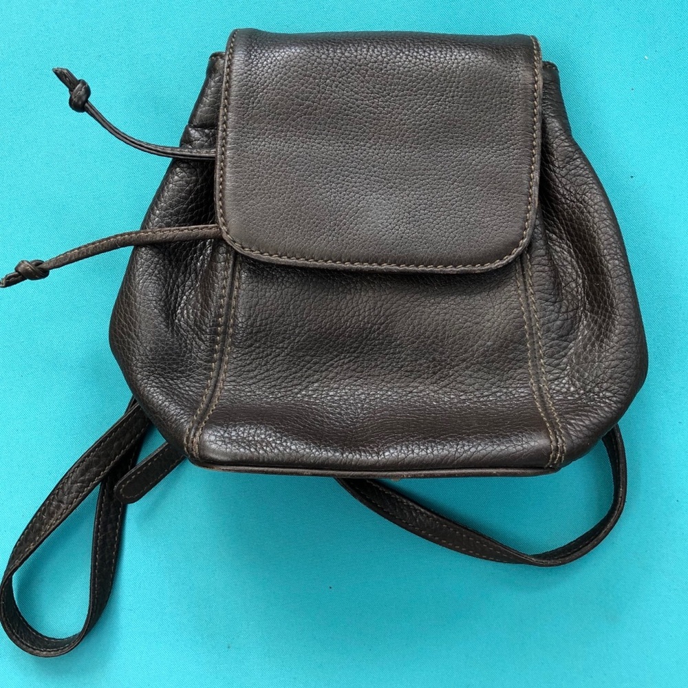 GUC Coach mini backpack. Lots of life left!!